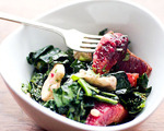 Blood Orange, Kale, and Avocado Salad