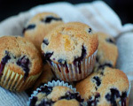 Blueberry Peach Muffins