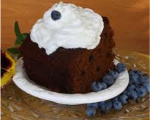 Fresh Blueberry Gingerbread