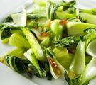 Bok Choy with Garlic and Ginger