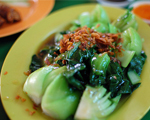 Bok Choy in Oyster Sauce