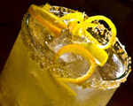 Bourbon and Pineapple Shrub Fizz