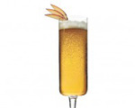 Bourbon Apple Bubbly Cocktail