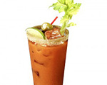 Bourbon Blood Mary Cocktail