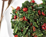 Braised Greens with Tomatoes