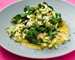 Braised Kale with Garlic