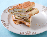 Brie and Smoked Turkey Panini