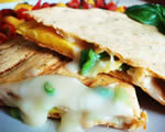 Brie and Mango Quesadillas