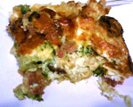Broccoli and Cheese Strata