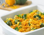 Cheddar Broccoli Bake