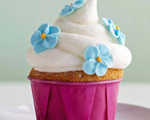 Butter Cupcakes with Sour Cream Frosting