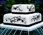 Black and White Cake