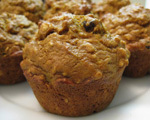 Carrot Oatmeal Muffins