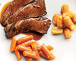 Carrots Braised in Beer and Carrot Juice