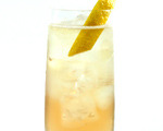 Champagne and Curaçao Cocktail