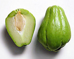 Chayote Squash with Fresh Mint