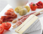 Cheese and Prosciutto Antipasto Plate