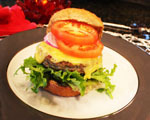 Regular cheeseburger