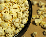 Cheesy Parmesan and Paprika Popcorn