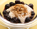 Cherries with Ricotta and Almonds