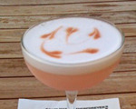 Cherry Rhubarb Sour