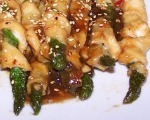 Rolled Chicken and Asparagus