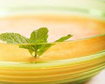 Chilled Melon Minted Soup