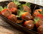 Chocolate Fondue with Fresh Fruit