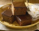 Chocolate Gingerbread Squares