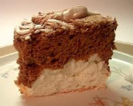 Chocolate Layered Angel Food Cake