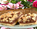 Chocolate Pecan Crumb Bars