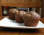 Chocolate Zucchini Muffins