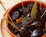 Chorizo Poached in Red Wine