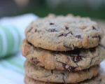 Chunky Chocolate Chip Peanut Butter Cookies