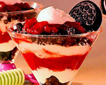 Cookies and Cream Parfait Dessert