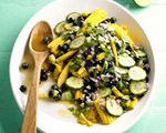 Corn and Blueberry Salad