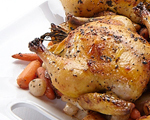 Cornish Hens with Pearl Onions and Carrots