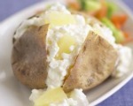 Cottage Cheese Stuffed Baked Potatoes