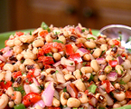Chickpea Courgette Salad