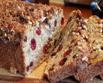 Cranberry Banana Oat Bread