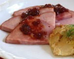 Ham in Wine Sauce