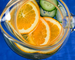 Cucumber and Orange Water