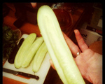 Cucumber boats