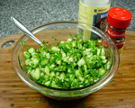 Cucumber Relish with Basil