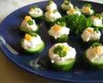 Image of Light Cucumber CanapÃ©s, SheKnows