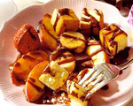 Dessert Kabobs Drizzled with Chocolate