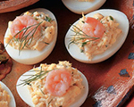  Deviled Eggs with Shrimp