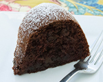 Double Chocolate Raspberry Truffle Cake