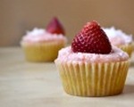 Pink champagne cupcakes