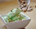 Creamy pistachio gelato